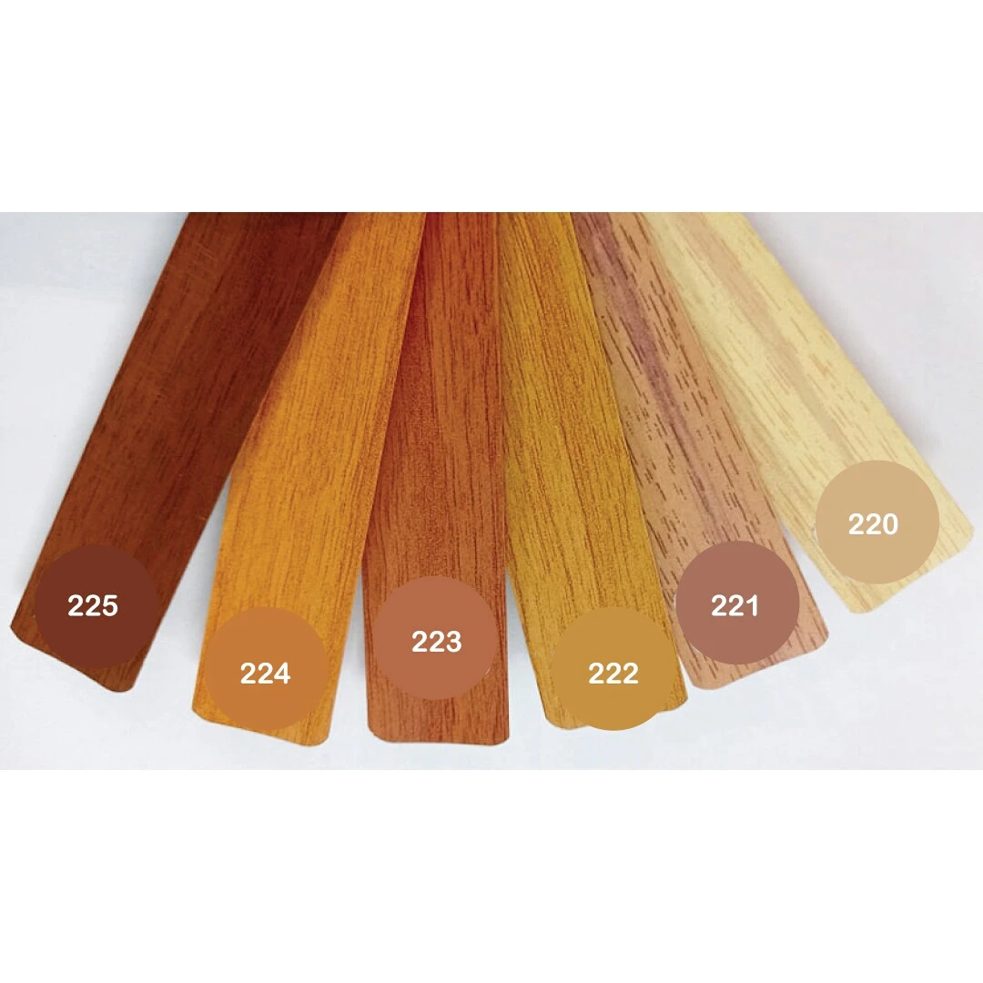 Metal horizontal blinds in the form of wood 1